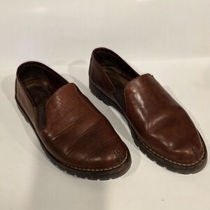 Cole Haan Chestnut Leather Flats